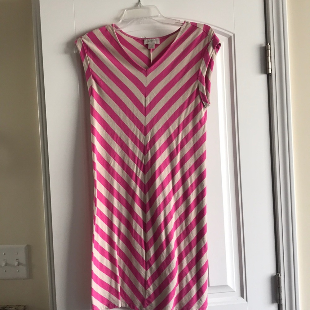 Loft striped dress